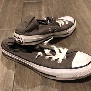 Converse slip on shoes sz 8